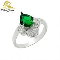 Gümüş Zirkon Taşlı Yüzük